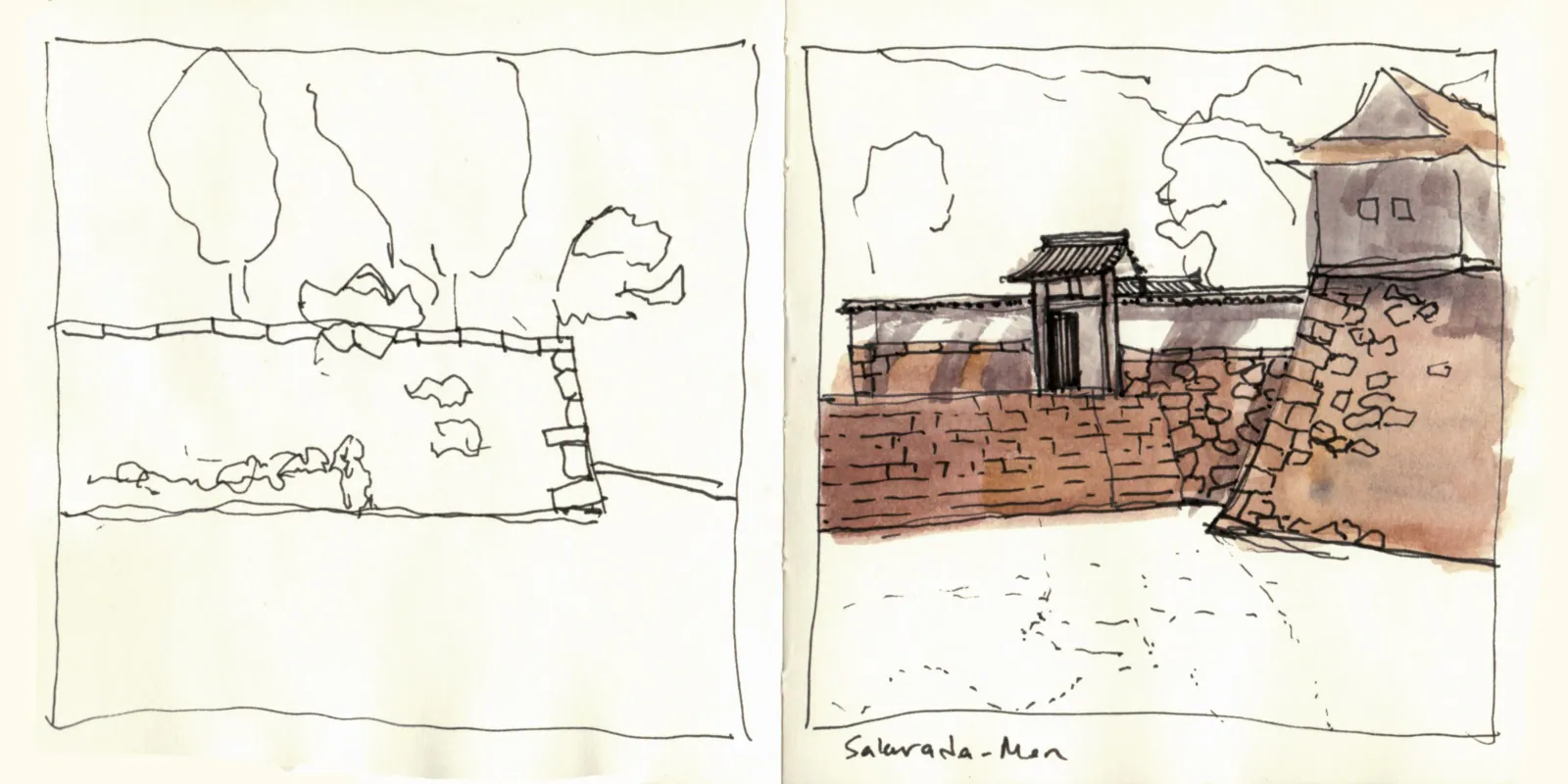 Japonya Seyahatim, sayfa 8: Sakurada-Mon