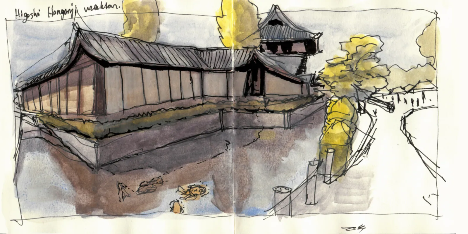 Japonya Seyahatim, sayfa 18: Higashi Honganji