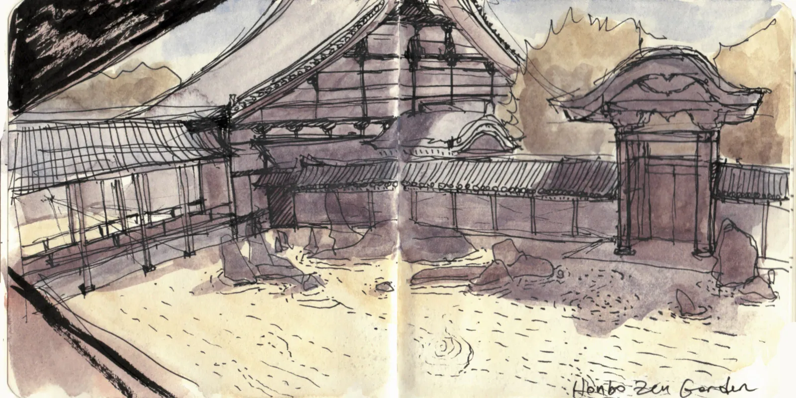 Japonya Seyahatim, sayfa 28: Honbo Zen Garden
